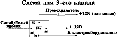 Схема для третьего канала