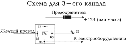 Схема для 3-го канала