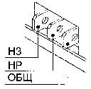 Подключение цепи блокировки двигателя
