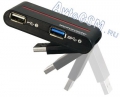 USB- () Promate pocketHub -  USB 3.0, USB 2.0,  LED-,  ,  