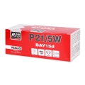 Лампа AVS Vegas P21/5W BAY15D (A78182S) 10 шт. - рабочее напряжение 12V, мощность 21/5W