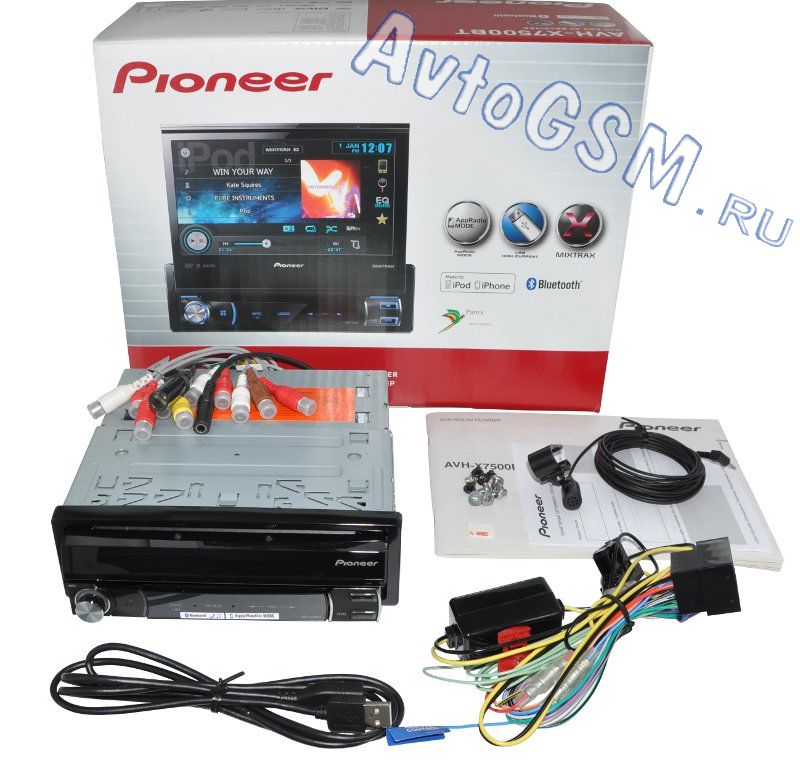  Pioneer Avh-x7500bt -  7