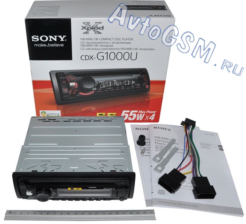 Sony Cdx G1000u  -  2