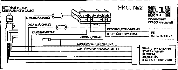 Схема сигнализации положения выключателя