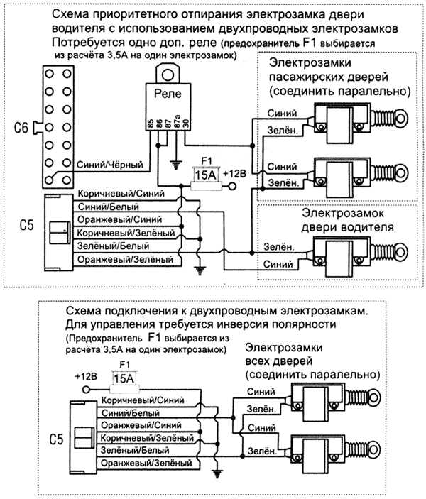 Сигнализация беркут схема подключения