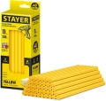 Professional STAYER Yellow, жёлтые, 11 х 200 мм, 40 шт, клеевые стержни