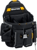 Поясная сумка KRAFTOOL KPB-23 с быстросъёмным креплением FastClip, плечевой ремень, 23 кармана и петли, 290 х 310 мм