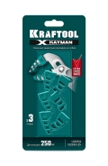 Набор из 3-х пар KRAFTOOL KAYMAN сменные защитные накладки на губки, для клещей 250 мм