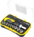Реверсивная отвертка с насадками STAYER Compact-46, 46 предм.