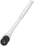 Трещоточная рукоятка Thorvik S2R372 с металлической ручкой 3/8DR, 72 зубца