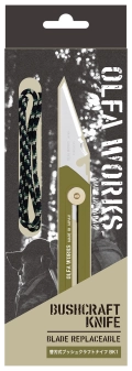 OLFA WORKS BK1 BUSHCRAFT KNIFE многоцелевой нож со сменным лезвием