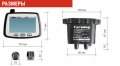 Система контроля температуры и давления в шинах Carax CRX-1012/W12.2 - 12 внешних датчиков, диапазон измеримого давления 0 - 13,8 бар, напряжение питания 12-24 В