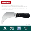 Складной нож KRAFTOOL HOOK, для листовых и рулонных материалов, 200 мм