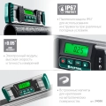Электронный уровень-уклономер KRAFTOOL EXTREM, 0 - 360°, точность 0.05°, HOLD, IP67