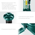 Бутылочный гидравлический домкрат KRAFTOOL KRAFT-LIFT, 2 т, 158 - 308 мм