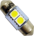 Комплект светодиодных ламп AVS SV039 T11 (A07046S) 2 шт. - мощность 0.12 Вт, яркость 40 Лм, напряжение питания 12 В, цвет свечения белый