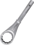 Jonnesway W77A165 Ключ накидной усиленный, 65 мм, d29.5/355 мм