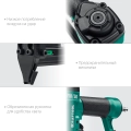 Пневматический нейлер для гвоздей KRAFTOOL F18/50, 18Ga тип 300 (15-50 мм)