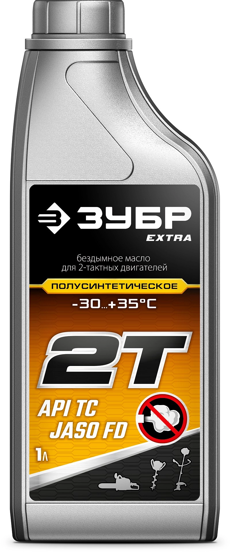 EXTRA ЗУБР 2Т-П, 1 л, полусинтетическое масло для 2-тактных двигателей