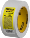 STAYER MAXTape 38 мм х 40 м, креповый, малярный скотч, MASTER (1211-38) - 6 шт
