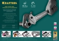 Быстрозажимной трубный ключ KRAFTOOL MASTERGRIP, 1.5″, 18 - 51 мм, 330 мм