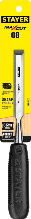 Стамеска STAYER Max-Cut, 8 мм
