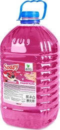 Жидкое мыло Soapy эконом Ягодный десерт 5 л. Clean&Green CG8229