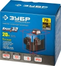 Профессионал ЗУБР КРЕСТ 3D, 20 - 70 м, лазерный нивелир