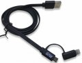 USB  AVS  iphone 5/6/7 + micro USB(1) MIP-563