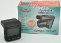 - +  Sho-me Combo 3 A7 - - 2.4 ,   140 , GPS- ,  , G-, Full HD,  ,   , Ambarella A7