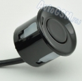 Запасной парковочный датчик AvtoGSM Parking S01 Black - черный глянцевый цвет, установочный диаметр - 22 мм,  длина кабеля - 2.5 метра, быстросъемный разъем, силиконовые накладки для фиксации