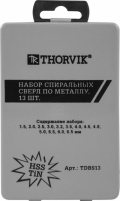      HSS TiN Thorvik TDBS13 (52480) - 13   ,    ,         