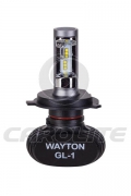    Wayton GL-1 H4 2400Lm (1109013) 2 . -   30 ,    2400 ,   360 .,  Seoul CSP