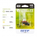   MTF Light Long Life +30% H8 35W ( ) 12V 2900K  - - - ,   ,   - 1550 Lm,   - 2900K,   ,     