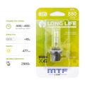   MTF Light Long Life +30% H27/880 27W ( ) 12V 2900K  - - - ,   ,   - 1550 Lm,   - 2900K,   ,     