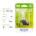   MTF Light Long Life +30% HB4/9006 55W ( ) 12V 2900K  - - - ,   ,   - 1550 Lm,   - 2900K,   ,     