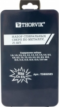  THORVIK TDBS25K5     HSS Co   , d1.0-13.0 , 25 