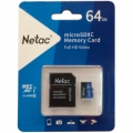   microSDHC Netac P500 Standard 64 GB ( )