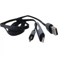    AutoStandart 104422 USB - MicroUSB + Lightning -  ,   1 ,    2