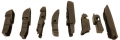  ASM 206411 (650 , 26'') -  , 8  (hook, side pin 22 mm, side pin 17 mm, push button, pinch tab, bayonet arm, claw, slim-top),  