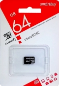   microSDXC smartbuy lass10 UHS-1 64 Gb ( ) SB64G