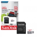   microSDHC SanDisk Ultra 32Gb +  Class10 UHS-I 80Mb/s (SDSQUNS-032G-GN3MA)
