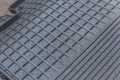 Комплект автомобильных ковриков Seintex 92953 для SHACMAN X3000 - узор сетка, изготовление из специальной резины, идеальное повторение контуров салона, морозостойкость