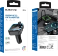 Модулятор FM BOROFONE BC53 (00398) с Bluetooth, 2 USB + Type-C, QC 3.0, 3,4А, AUX