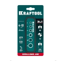 Кондуктор для сверления под углом 45° и 90° KRAFTOOL Woodsniper 121, 6 отверстий 4 - 12 мм