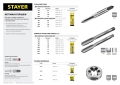 STAYER M6 х 1, 2 шт, комплект метчиков (28025-06-1.0-H2)