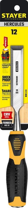 Professional STAYER Hercules, 12 мм, стамеска-долото