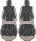 Каркасные накидки из велюра Seintex Comfort Plus (серый)