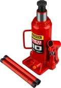 Professional STAYER RED FORCE, 10 т, 230 - 460 мм, бутылочный гидравлический домкрат