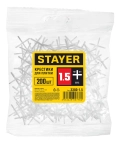 Крестики для плитки STAYER 1,5 мм, 200 шт
